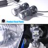 MAXGTRS 200W Auto LED Lens H4 Headlight for Cars High Beam Low Beam Projector Turbo Fan 6000k White Color Lighting