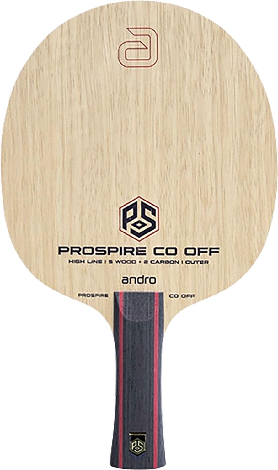 andro Table Tennis Racket Prospire CO OFF FL 1000220562 (Andro) (Flare)