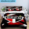 3pcs Spfc Team Crest Design Printed Bedding Set Duvet Cover Closure Includes 1 Duvet Cover & 2 Pillowcases Bedding Sets Home Decor Gifts
