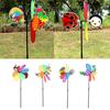 Vane Colorful Windmill Chime Whirligig Rotator Toys Children