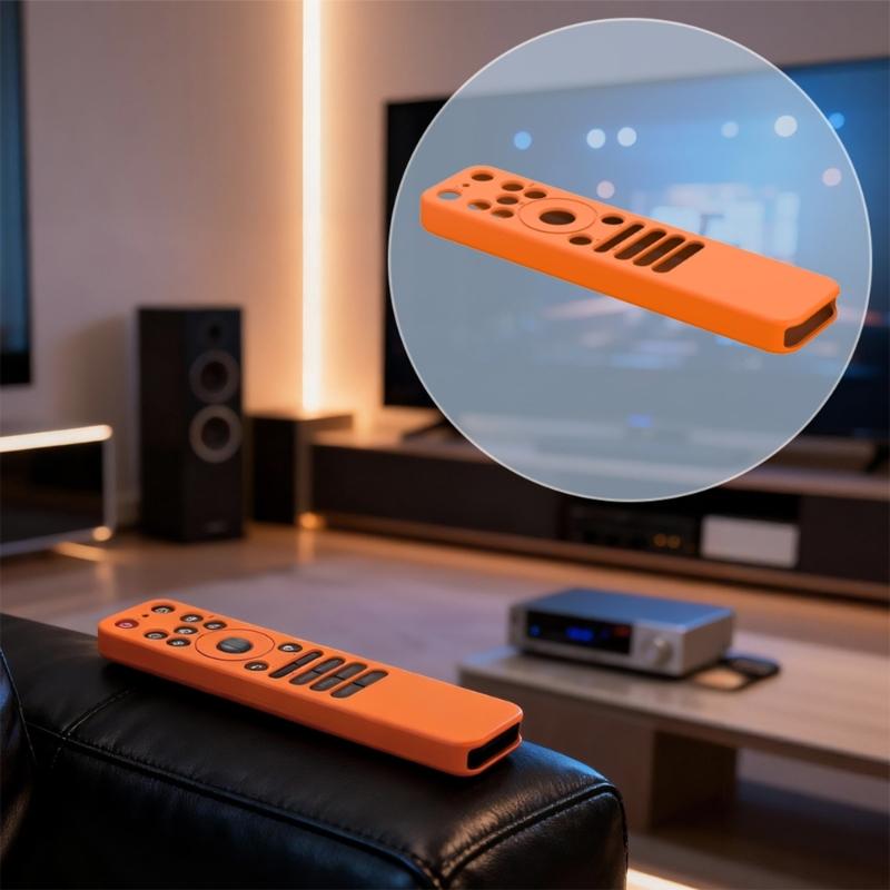 Flexible Silicone Case For MR25GA TV Remote Control Anti Scratches Dirt Proof Easy Cleaning Grip Housing Skin Shell