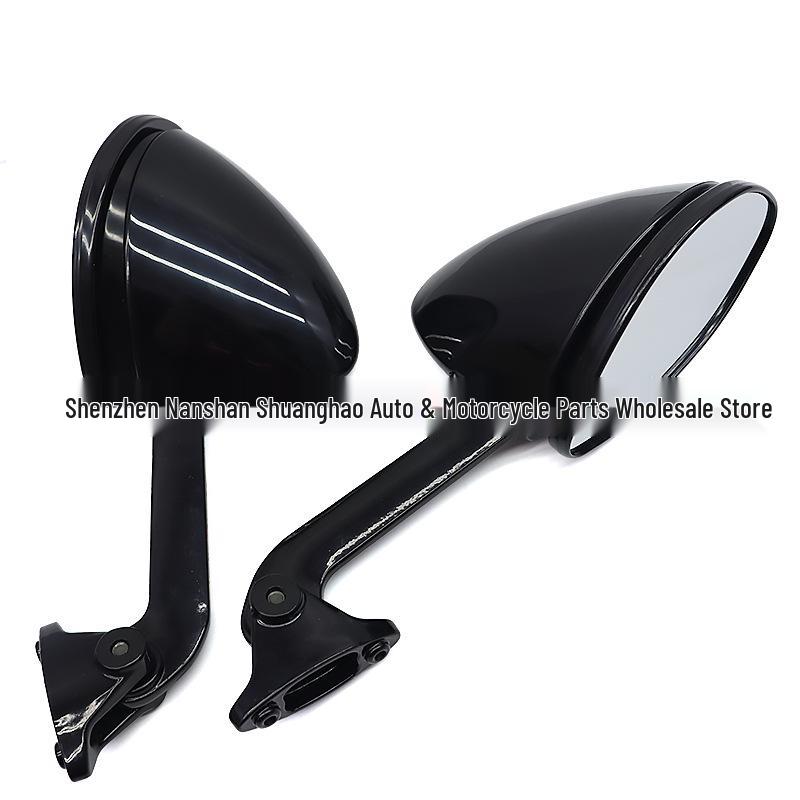 Kawasaki ZX14R Sports Car Rearview Mirror - Wide Field Reflective Design