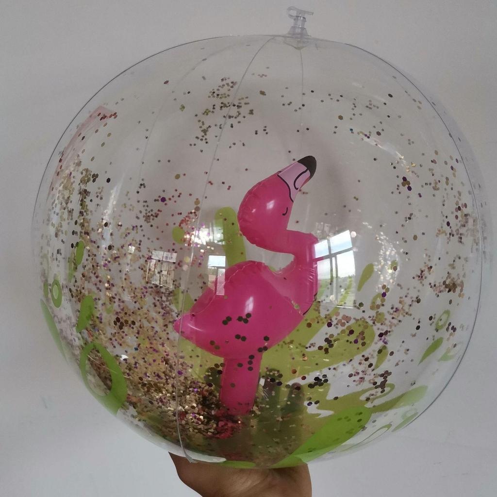 Unicorn Flamingo Inflatable Beach Ball for Beginner Swimming and Early Education