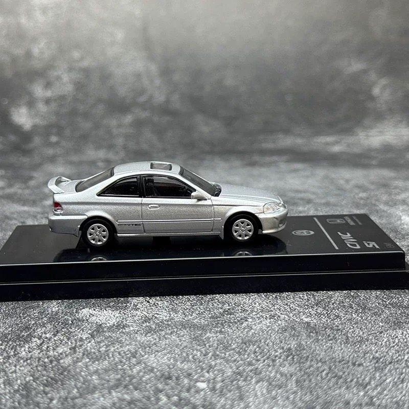 VZH5 Diecast 1/64 Scale HONDA CIVIC SI EM1Alloy Car Model HONDA CIVIC Play Vehicles Collectible Model Toys for Boys Original Box