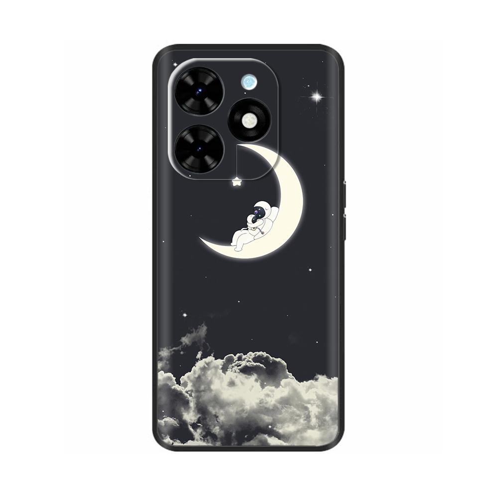 Shockproof Cover For Tecno Spark Go 2024 Case Soft Silicone Animals Painted Back Cover For Techno Spark Go 2024 Case Phone Cover