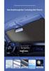 Three-Layer Car Sunshade: Activated Carbon for Formaldehyde Removal, UV Protection, Heat Insulation, Light Blocking.