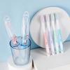 American X-brush Soft Bristle Adult Toothbrush with Independent Packaging for Travel
