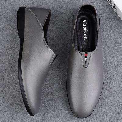 Genuine Leather Mens Shoes Comfortable Dress Shoes Slip-on Office Formal Shoes Man Wedding Party Casual Business Flats Moccasins