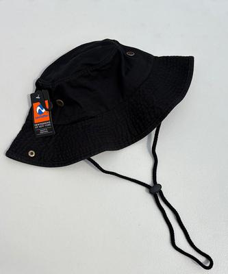 Nyuhaeteun Washed Safari Hat (Black)