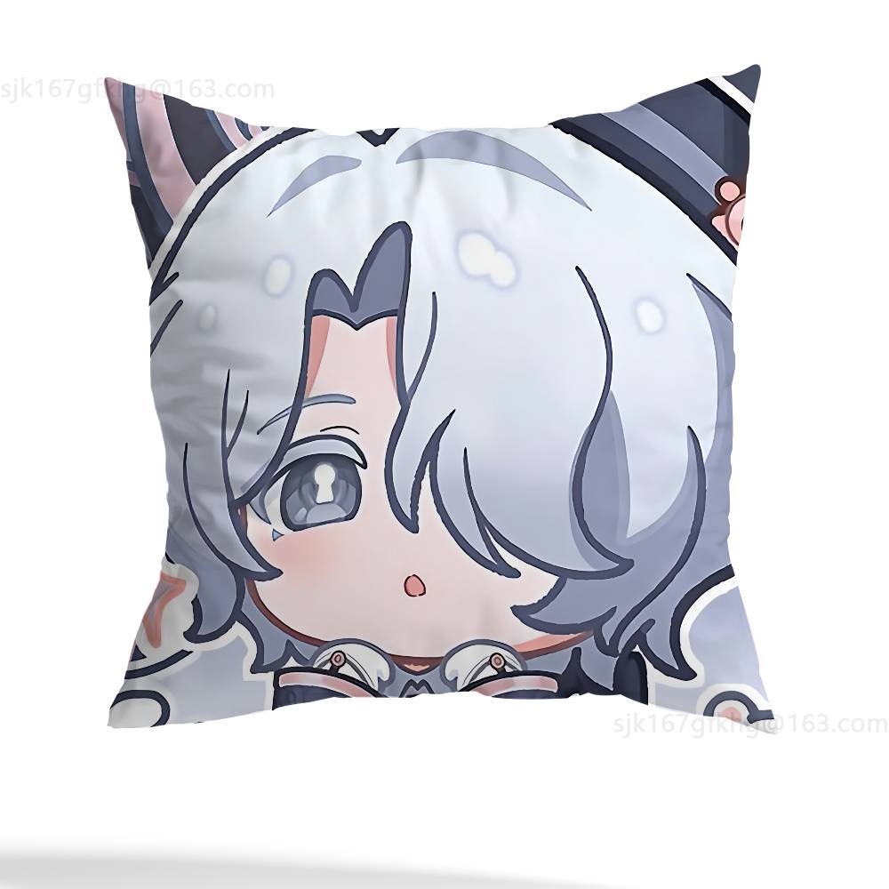 

наволочка Honkai Star Rail, декоративная, в повседневном стиле, подходит для домашнего декора (исключая наполнитель) 12x12Inch