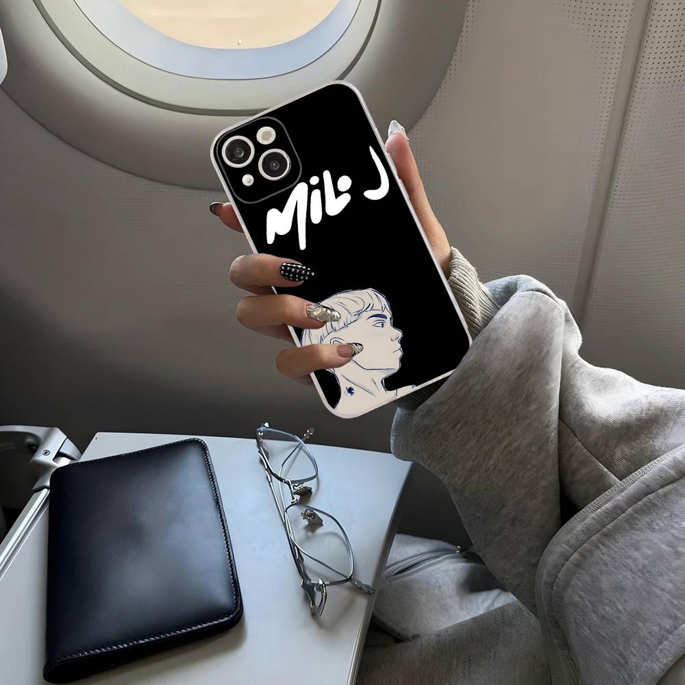 Singer M-Milo J For IPhone 17 16 15 14 13 12 11 Pro Max Plus Mini Funda For Transparent Cover