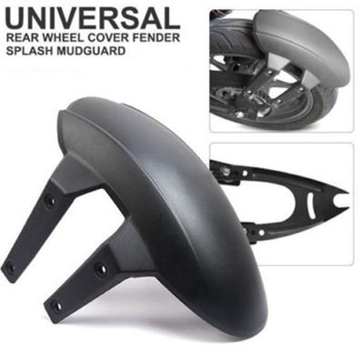 Reifen ohne Profil Universal Schwarz PVC Motorrad Hinterradabdeckung Kotflügel Spritzschutz Schutzblech Halterung Solide