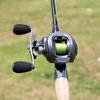 SOUGAYILANG Baitcasting Fishing Reels 11+1BB Comfortable EVA Handle Freshwater Fishing Wheel