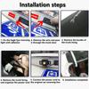 Car Reverse Lights High Brightness Reversing Flashing Warn Lamp Universal Auto Motorcycle Parking LED Electric Eye Modified Bulb