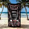 Truck Culture Classics Since 1993 Personalized Name Beach Towel Super Soft & Absorbent Perfect for Traveling Yoga Camping and Swimming