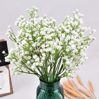 Artificial Babysbreath Flower with Stem Fork Office 93 Head Home 3 Table Centerpiece Wedding