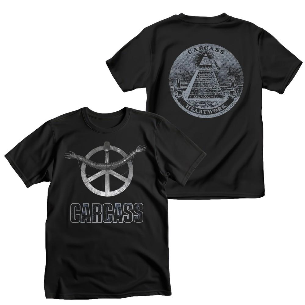 Authentic Carcass Heartwork T-Shirt S-2XL NEW Unisex T-Shirt XXXXL