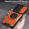 KEYSION Magnetic Phone Case for ZTE nubia Neo 2 5G Slide Camera Protection Upright Kickstand 360° Ring Shockproof Back Cover