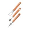 Watermelon Slicer Wood Handle Brushed Handheld Replacement Reusable Washable Household Kitchen Fruit Spoon Accessories