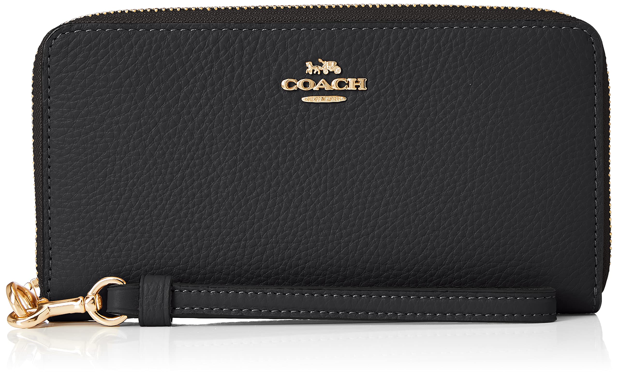 

Long Wallet PBL LTH LNG ZP ARD W IMBLK [Coach] (Round Fastener) Women s [Item]