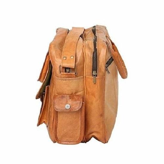 Geanta Genuine pentru Laptop Messenger, Genuine Vintage, pentru Barbati