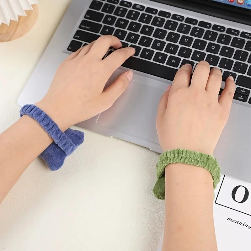 1pc Mouse Pad Wrist Rest Small Pillow Human Keyboard Anti-wear Hand Rest Female Office Desktop Prevention Mouse Wrist Rest