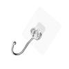 Storage Hook Hanger Self Adhesive Hook Adjustable Wall Rack Kitchen Bathroom