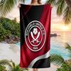Asciugamano da Spiaggia Sheffield United Football Morbido Microfibra Asciugamano Estivo Asciugatura Rapida Assorbente per Spiaggia Piscina Viaggio