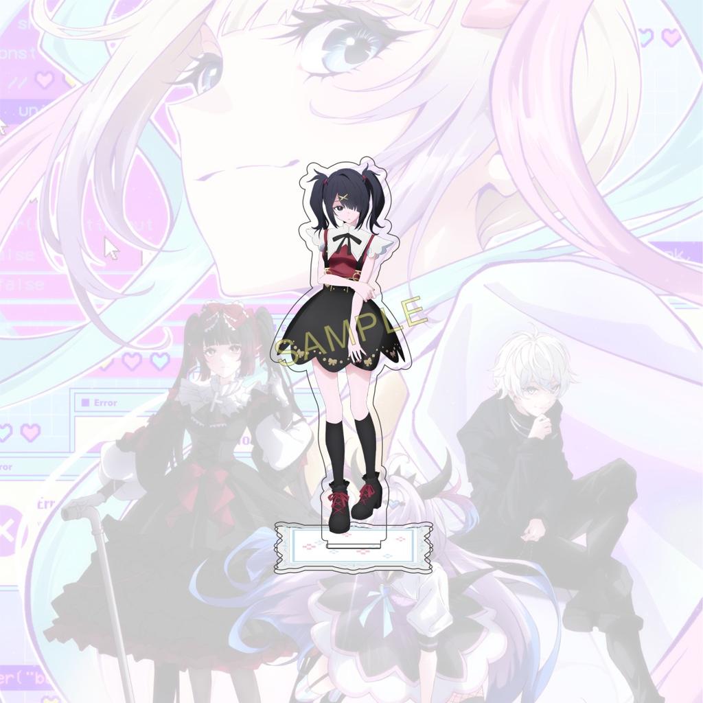Anime NEEDY GIRL OVERDOSE 15 cm Acrylic Standing Figure Model Desktop Decoration Fan Collection Gift Keychain