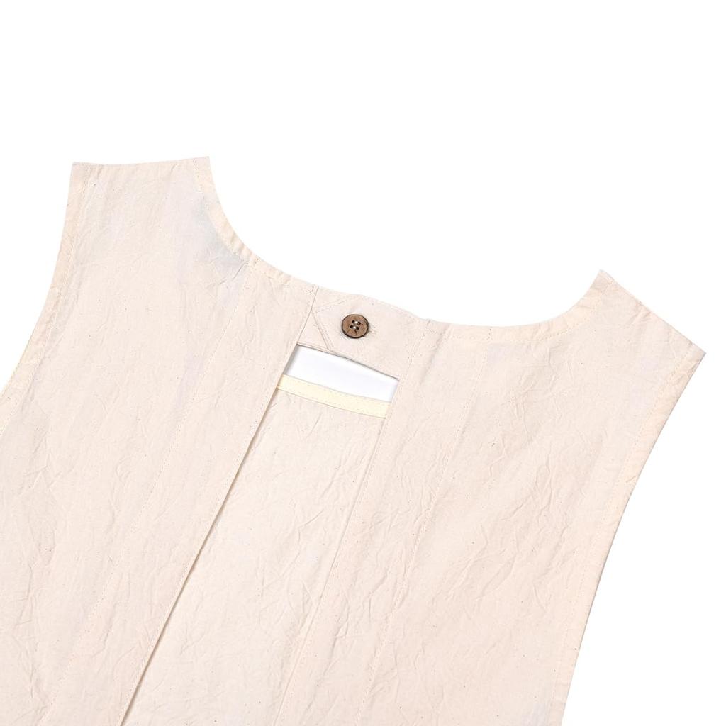 Sewing Washer [Kusuguru Japan] Apron, Apron, K1407-03, Kinari, M-L