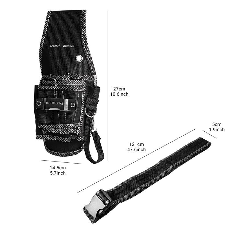 9 In 1 Tool Belt Screwdriver Utility Kit Holder Top Quality Nylon Fabric Tool Bag Electrician Waist Pocket Pouch Bag