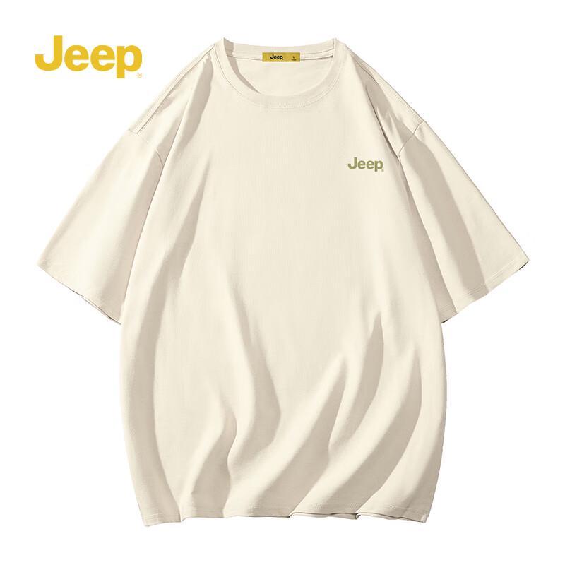 JEEP Unisex Cotton Short-Sleeve T-Shirt P85DMKT286 S