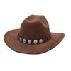 Western Cowboy Hat for Men And Women Shapeable Wide Brim