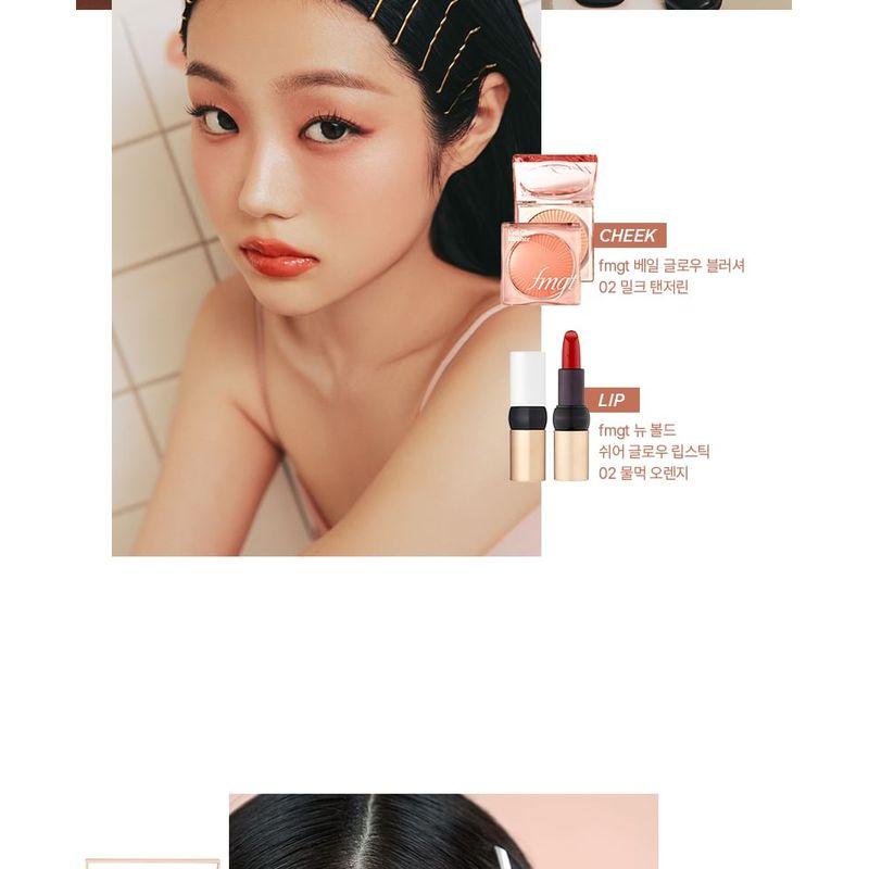 THE FACE SHOP - fmgt New Bold Sheer Glow Lipstick - 19 Colors