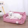 1PC Soft Sofa Dog Beds Warm Pet Mat for Puppy Cool Cushion Dog Sleeping Nest Pet Bed Removable Cozy Cat House Baskets Kennel
