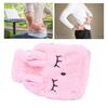 Hot Water Bottle Explosion Proof Prevent Scald Detachable Rabbit Pattern Plush Cover Hot Water Bag