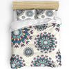 Vintage Flower Indian Bohemia Duvet Cover With Pillow Case Custom Comforter 3pcs Bedding Set Quilt Cover Double Bed Home Textile