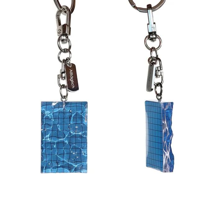 Swimming Pool Keyring (hand Made) Ver.2