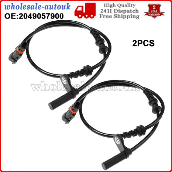 2X ABS Speed Sensor Front Left Right FOR Mercedes C-Class W204 S204 A2049057900