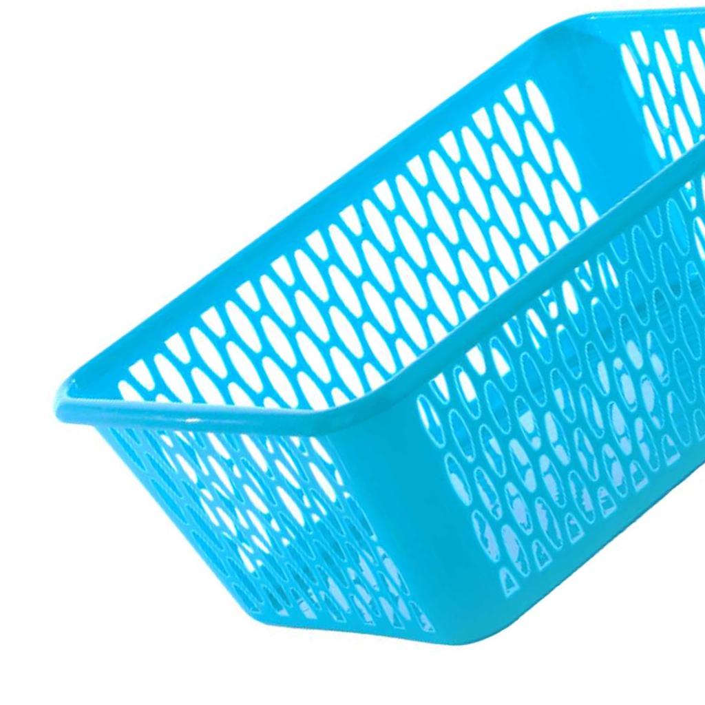 Leecroft 30cm Handy Basket Blue 30 x 20 x 10cm