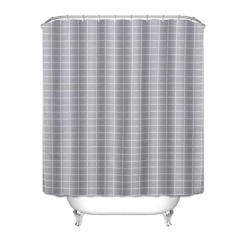 LISM Polyester Shower Curtain