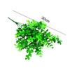 1 Pc 7-Branches Green Artificial Fake Plastic Eucalyptus Leaves Plant Home Decor