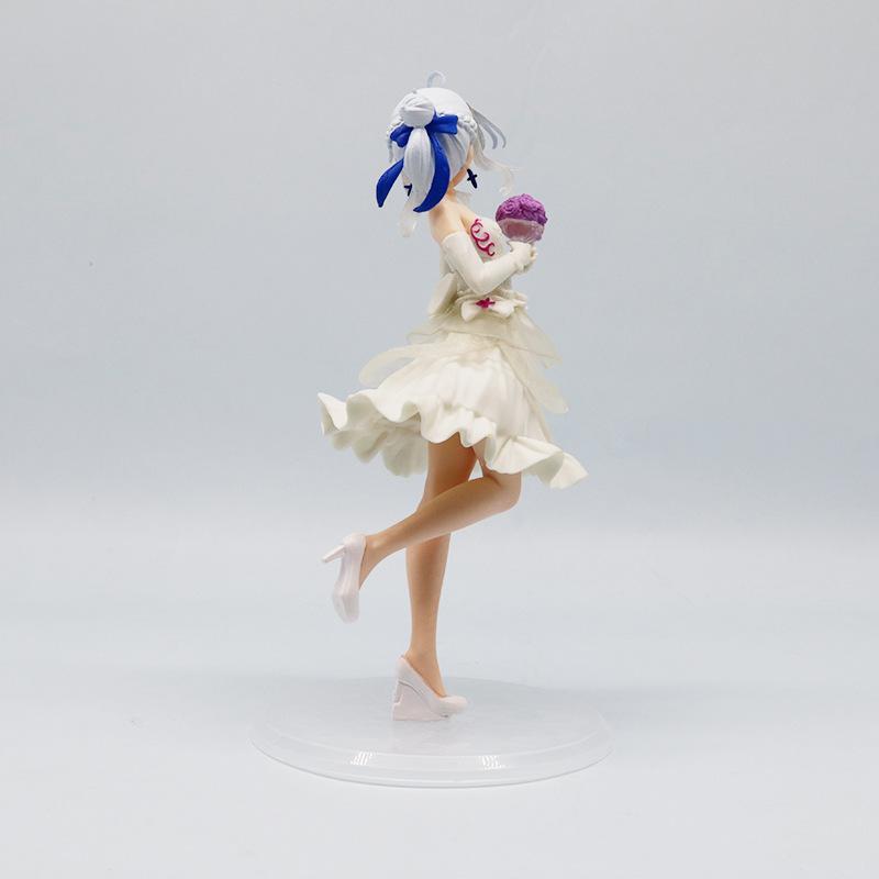 Anime Reise von Elaina Figur Brautstrauß Mädchen Modell Schreibtischspielzeug