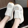 2025 Designer Retro Women's Shoes Summer Mesh Breathable Sneakers Outdoor Breathable Height Increasing Platform Shoes Zapatillas