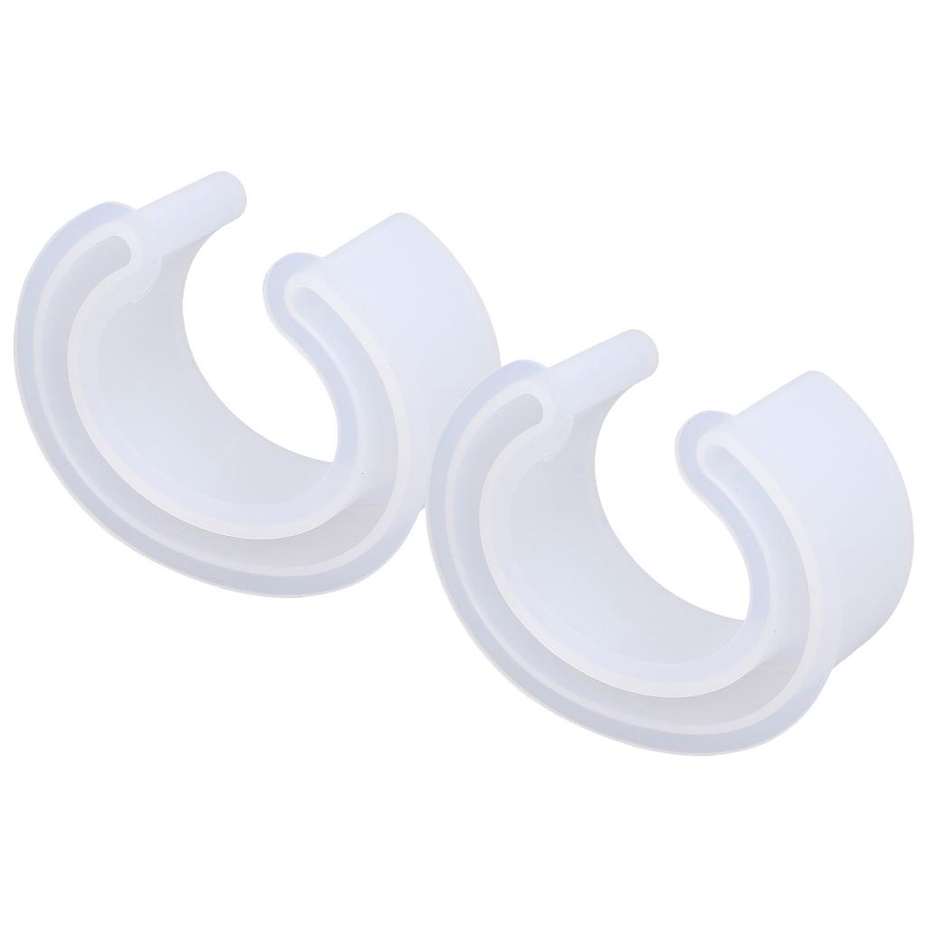 Silicone Mold DIY C Shaped Semi Open Large Size Bracelet Crystal Epoxy Silicone Mold