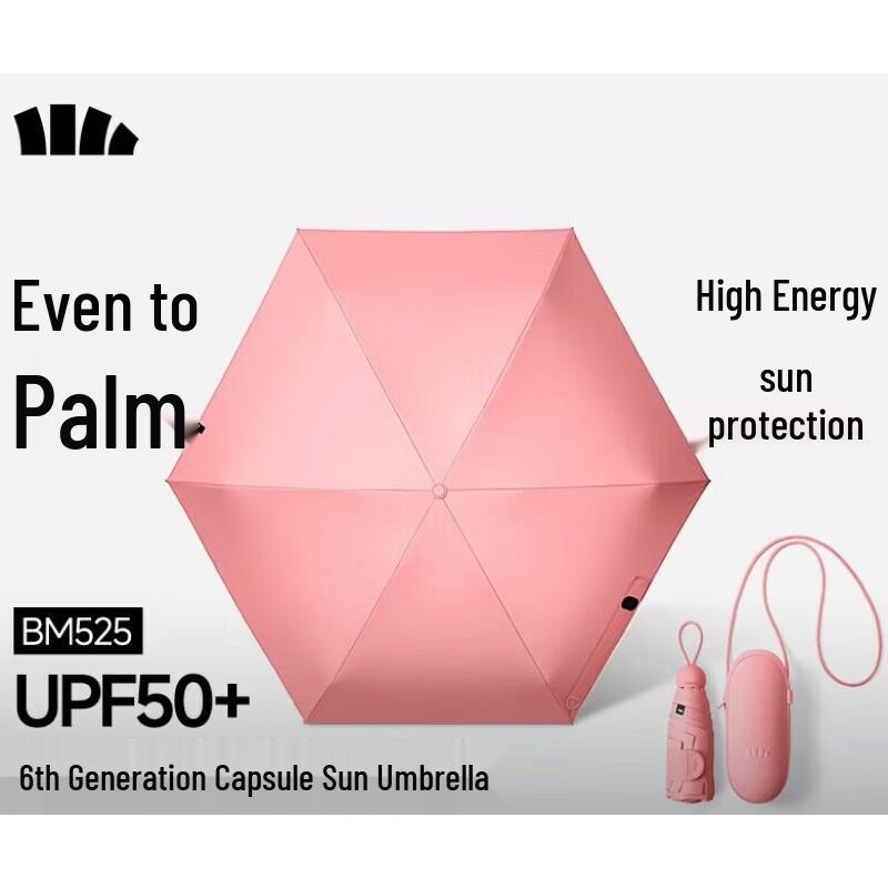 Beneunder UV Protection Five-Fold Capsule Umbrella