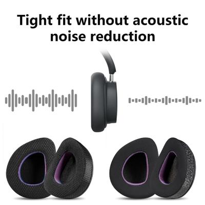 Almohadillas Suaves para Auriculares ROG DeltaS Over Ear Almohadilla de Repuesto Proporcionando Aislamiento de Ruido y Comodidad Cojines para Orejas