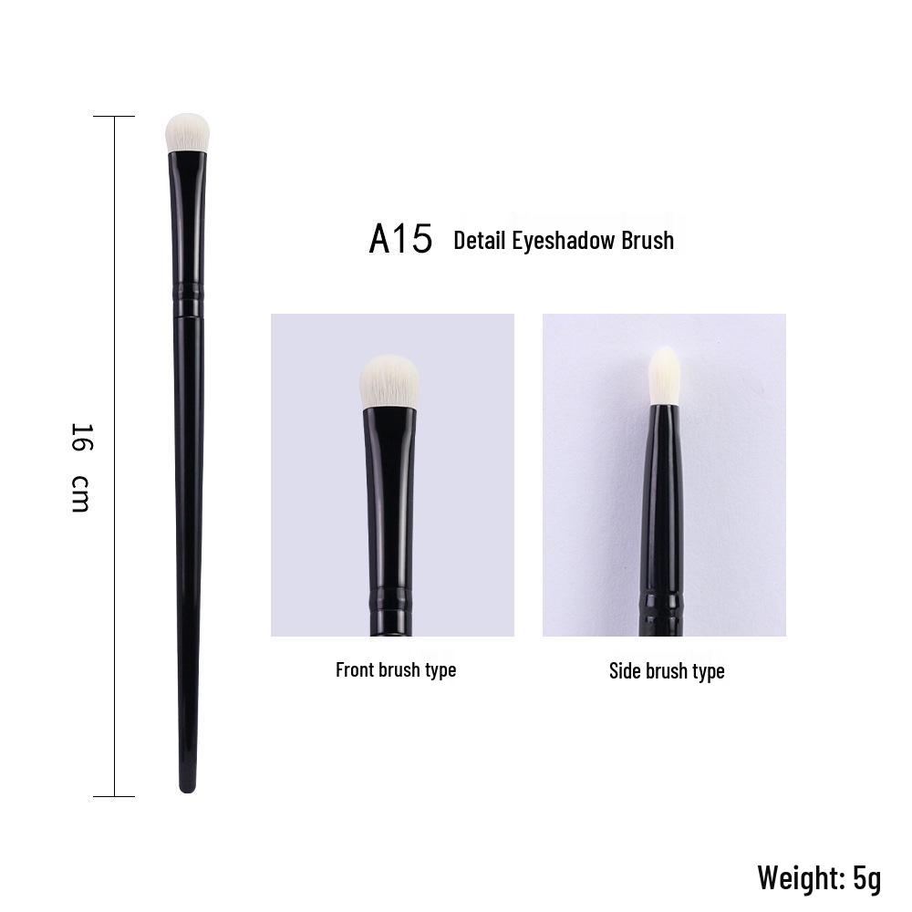 Ziye Série Starlight: Sada černých štětců na make-up Soft-Hair - Přizpůsobitelná, Skladem