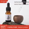 Small Round Black Walnut & Red Rosewood Essential Oil Diffuser for Home & Car