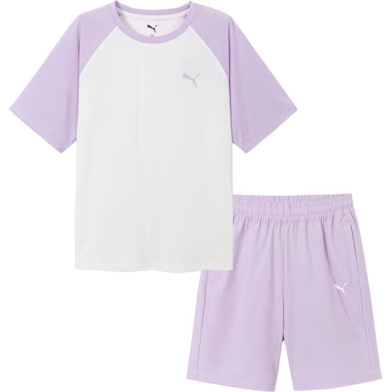 PUMA Kids' Spring 2026 Short Sleeve Tracksuit